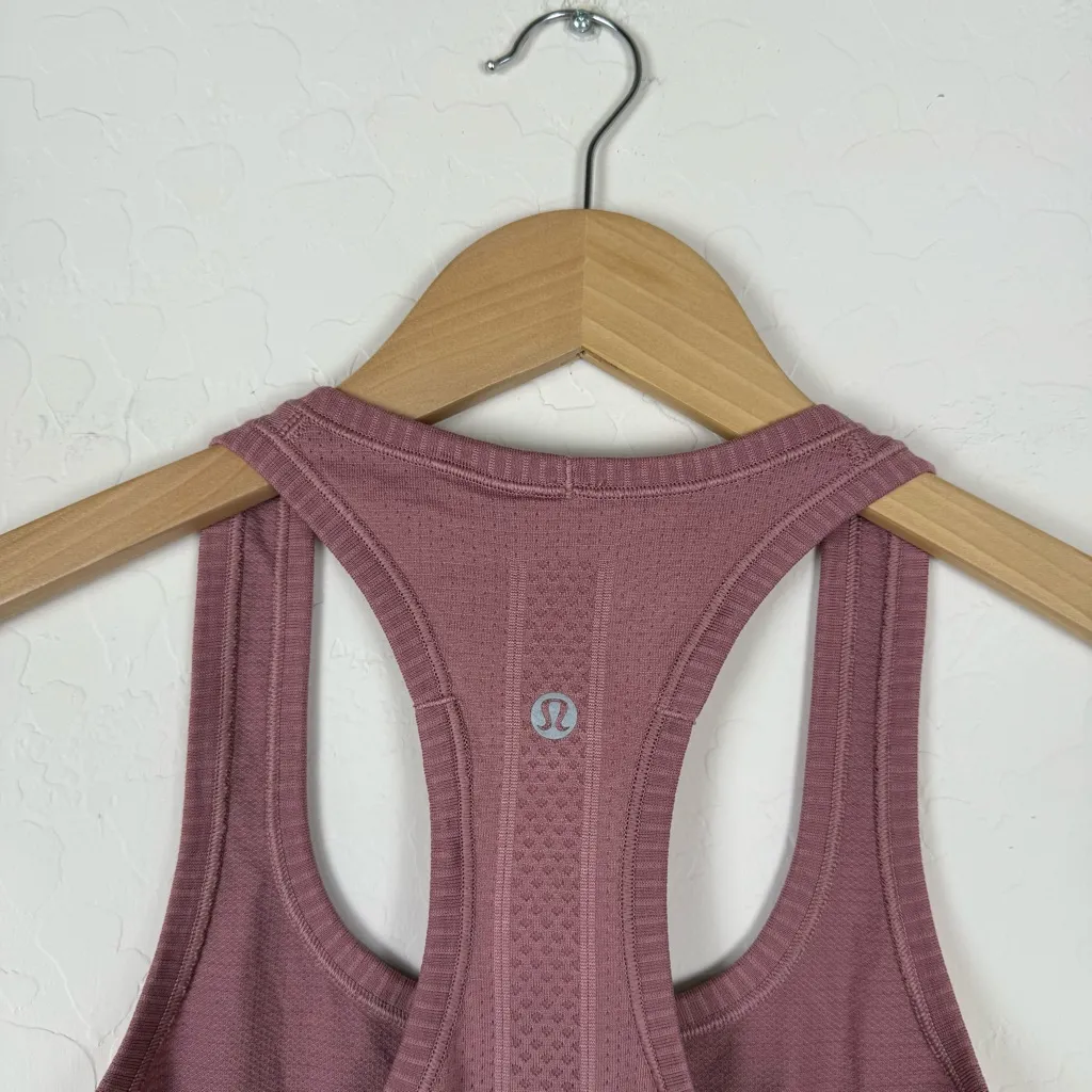 Lululemon  Swiftly Tech Tank Top Mauve Pink Size 4 - Image 6