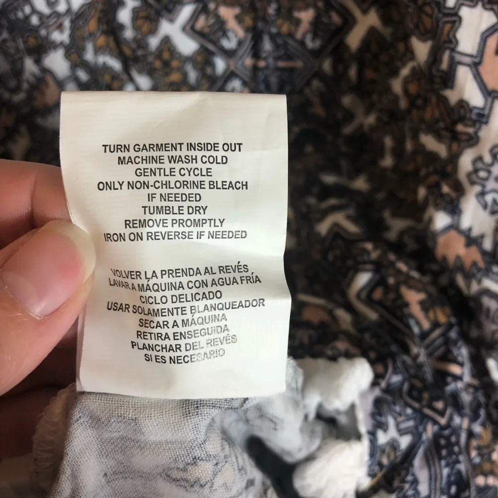 Penelope rose top‎ with tassels Brown Size XL - Image 10