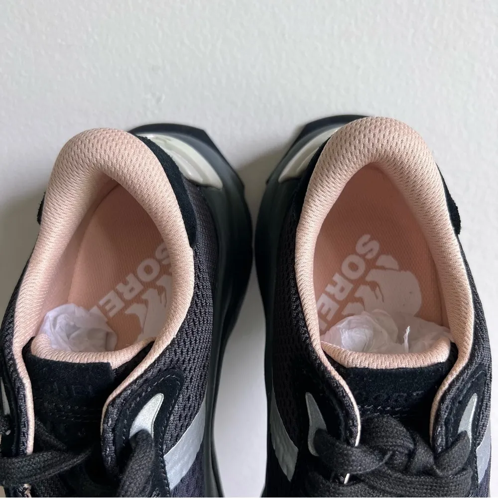 Sorel Kinetic RNEGD Lace Sneakers Black Grill Women’s Size 9 #B1336 - Image 7