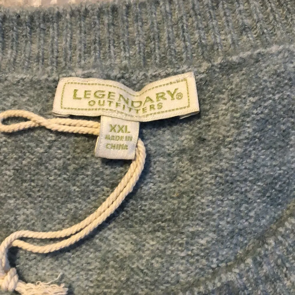 Legendary Outfitters Womens' Cozy Crewneck Sweater Green Size XXL - Image 6