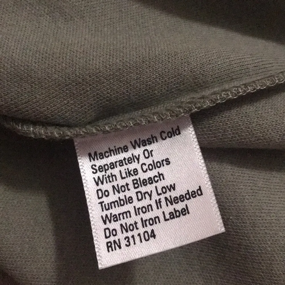 Kim Rogers 2X army green knit tank top - Image 5