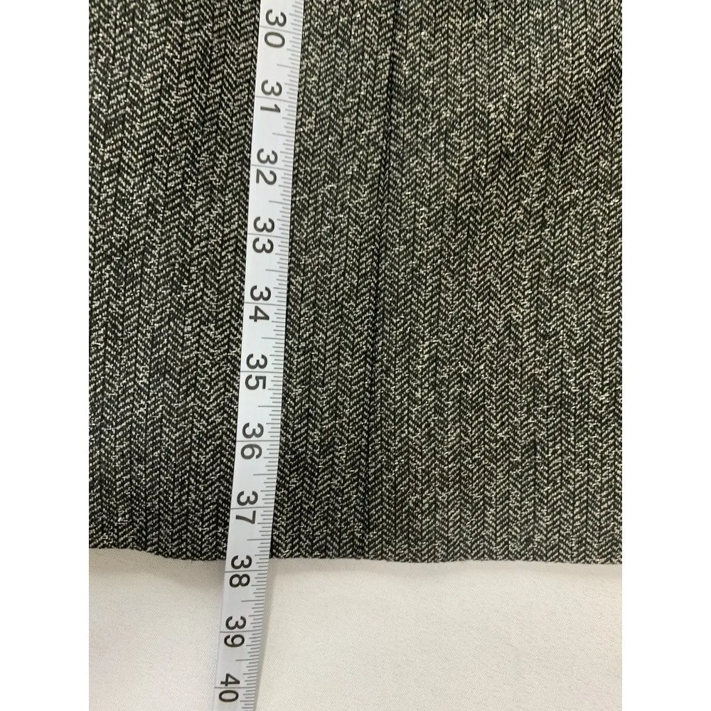 Worthington Women's Metallic Black Long Coat - Image 9