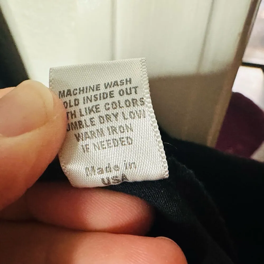 MONROW MOMMY Women's Black Lace Up Front T - Image 8