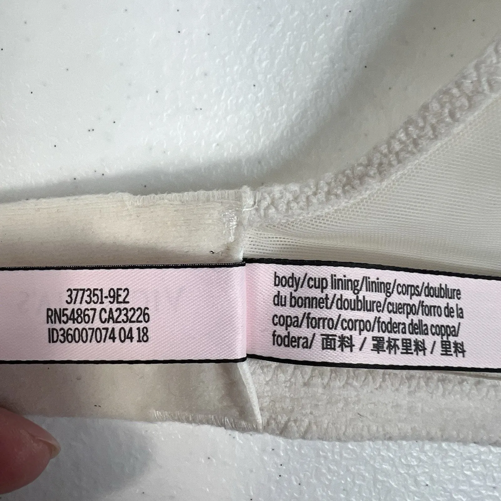 Victoria's Secret 32DD Bra Dream Angels Demi Push Up Without Padding Underwire - Image 12