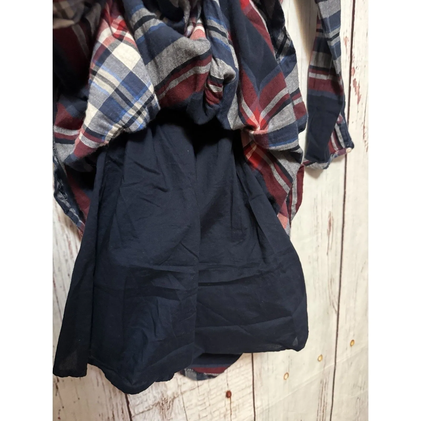 Anthropologie Isabella Sinclair Tartan Plaid Midi Dress Size XS - Image 9