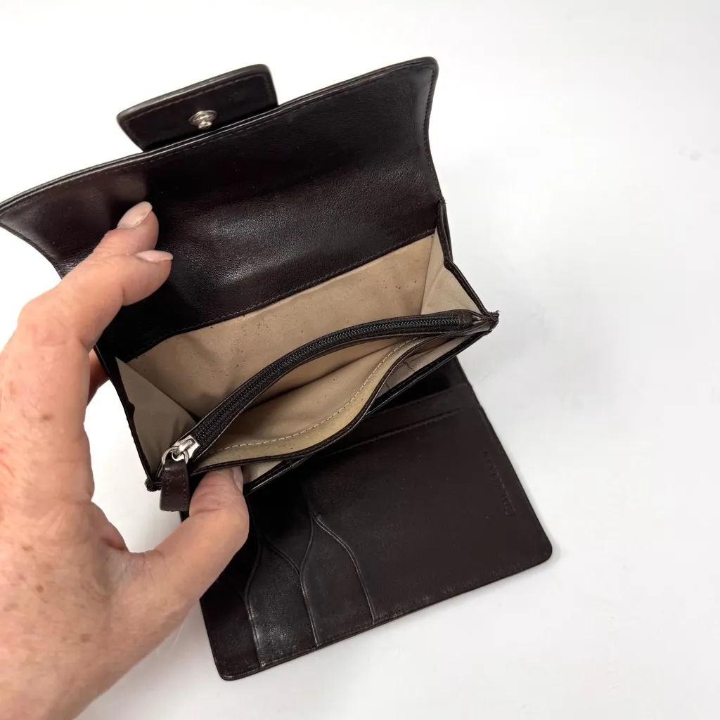 COLE HAAN brown leather wallet - Image 8