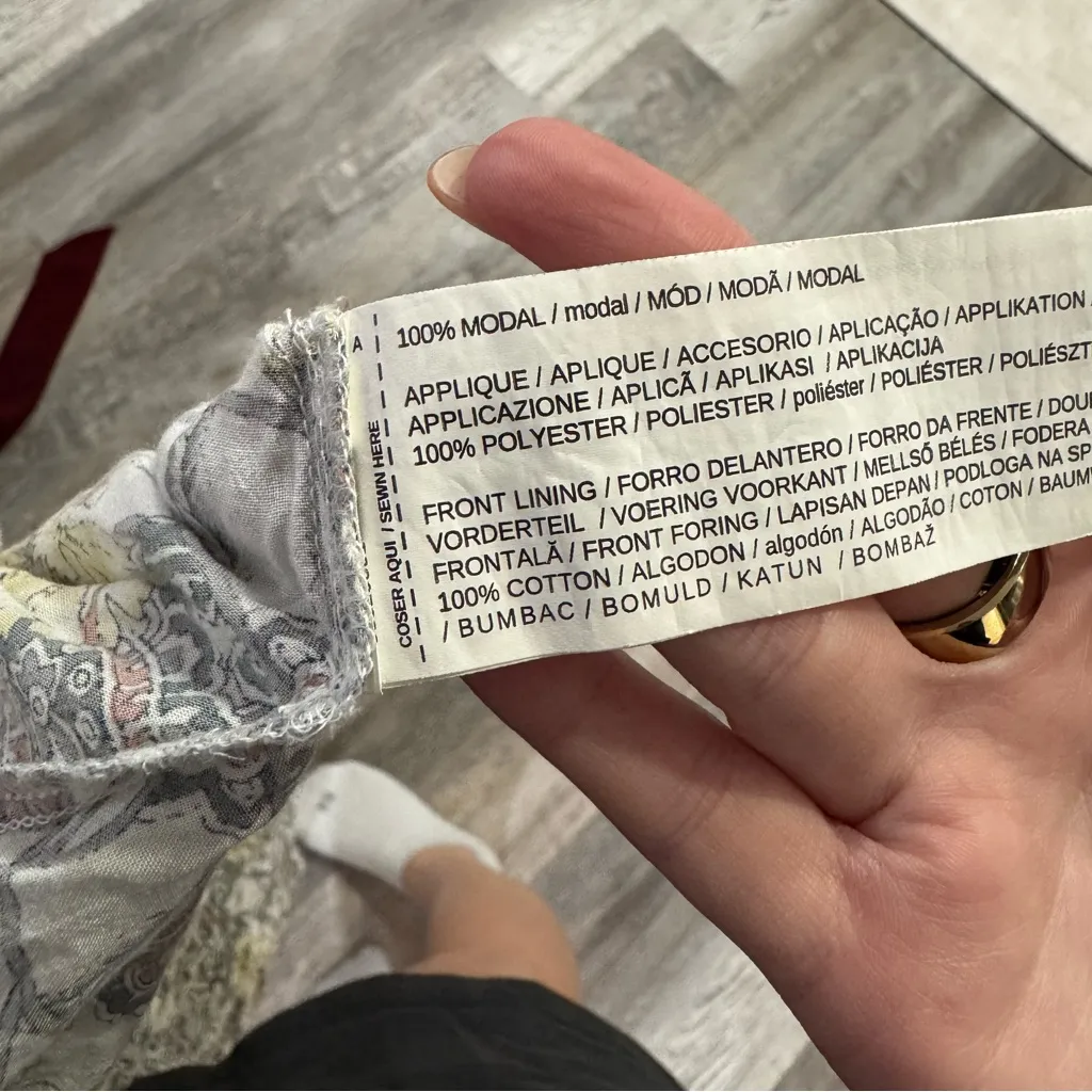 MNG Floral Maxi Dress XS - Image 4