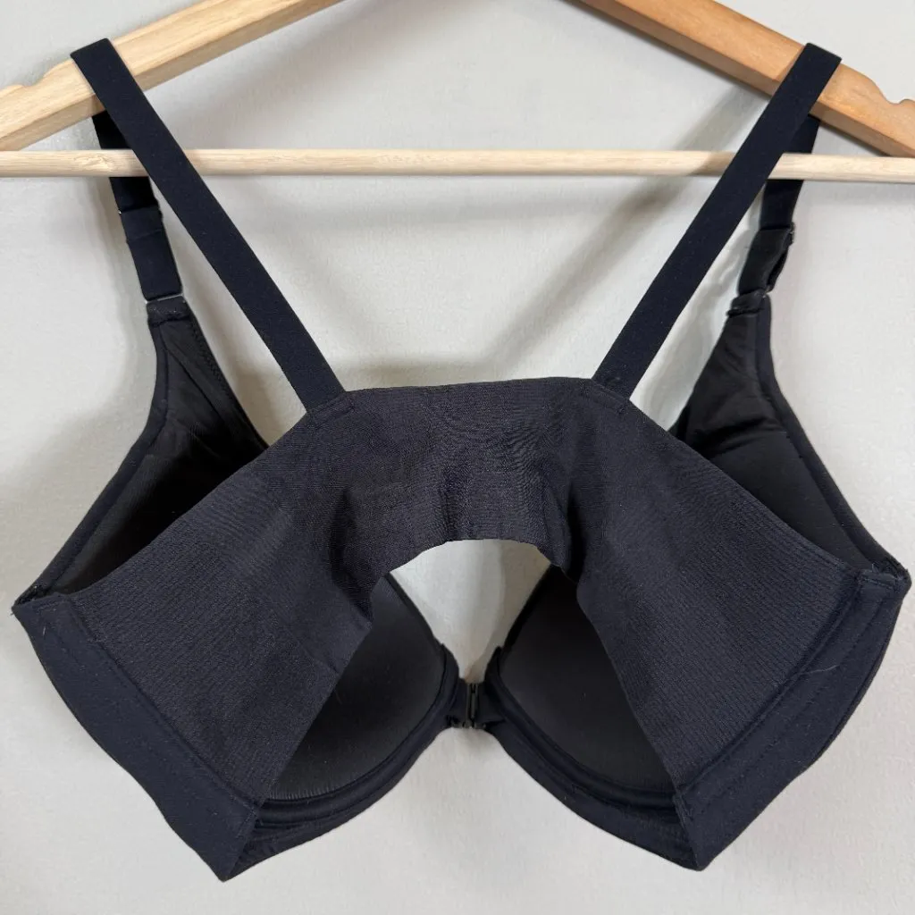 SPANX Adjustable Plunge Wireless Lift Bra Women's 34C Black Front Clasp Comfy - Image 11