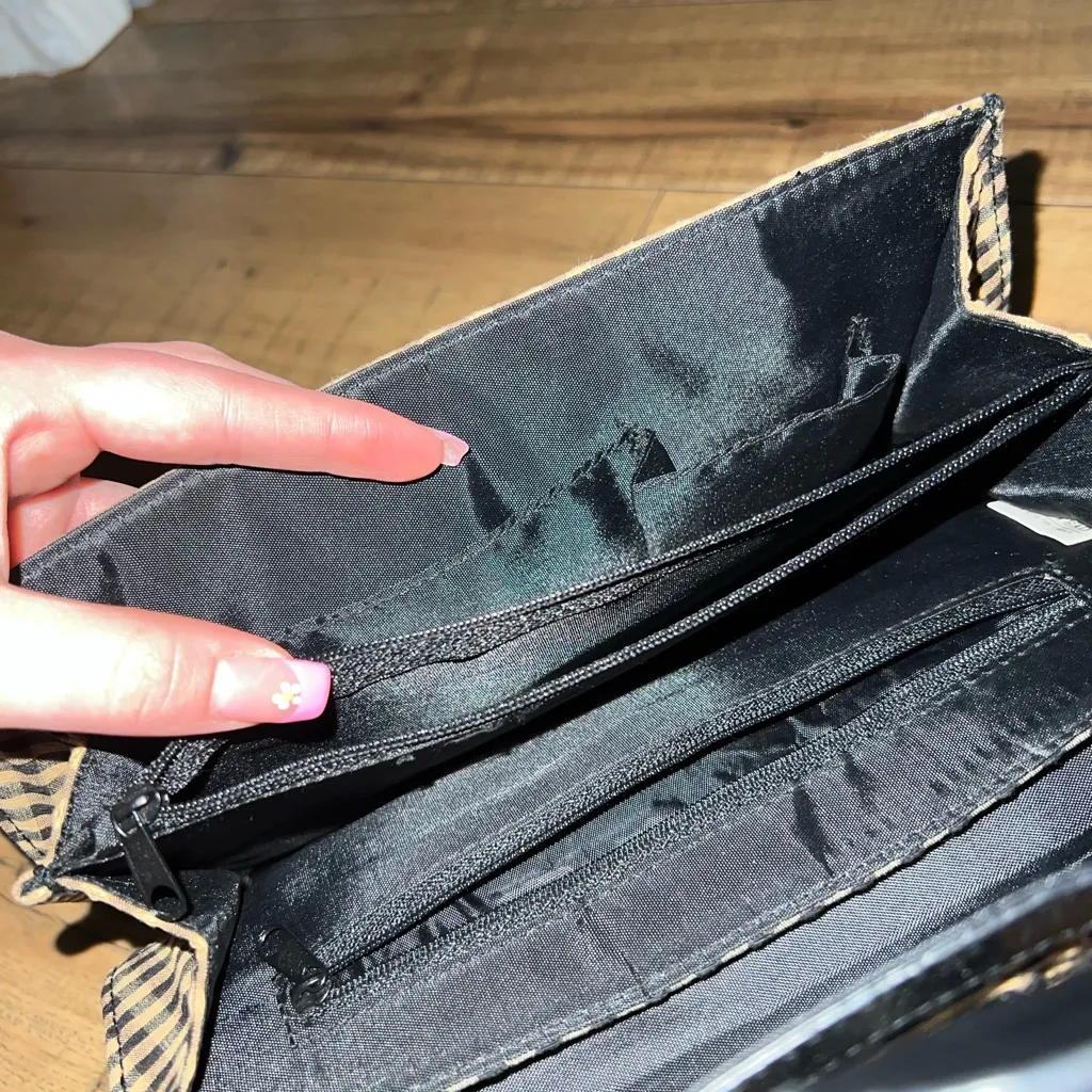 longaberger clutch bag Tan - Image 5