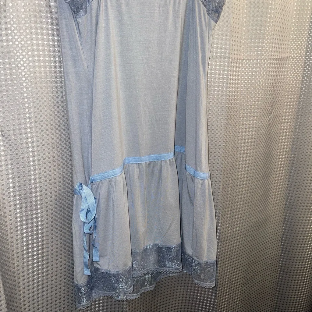 Victoria’s Secret Gray & Blue Teddy - Image 4