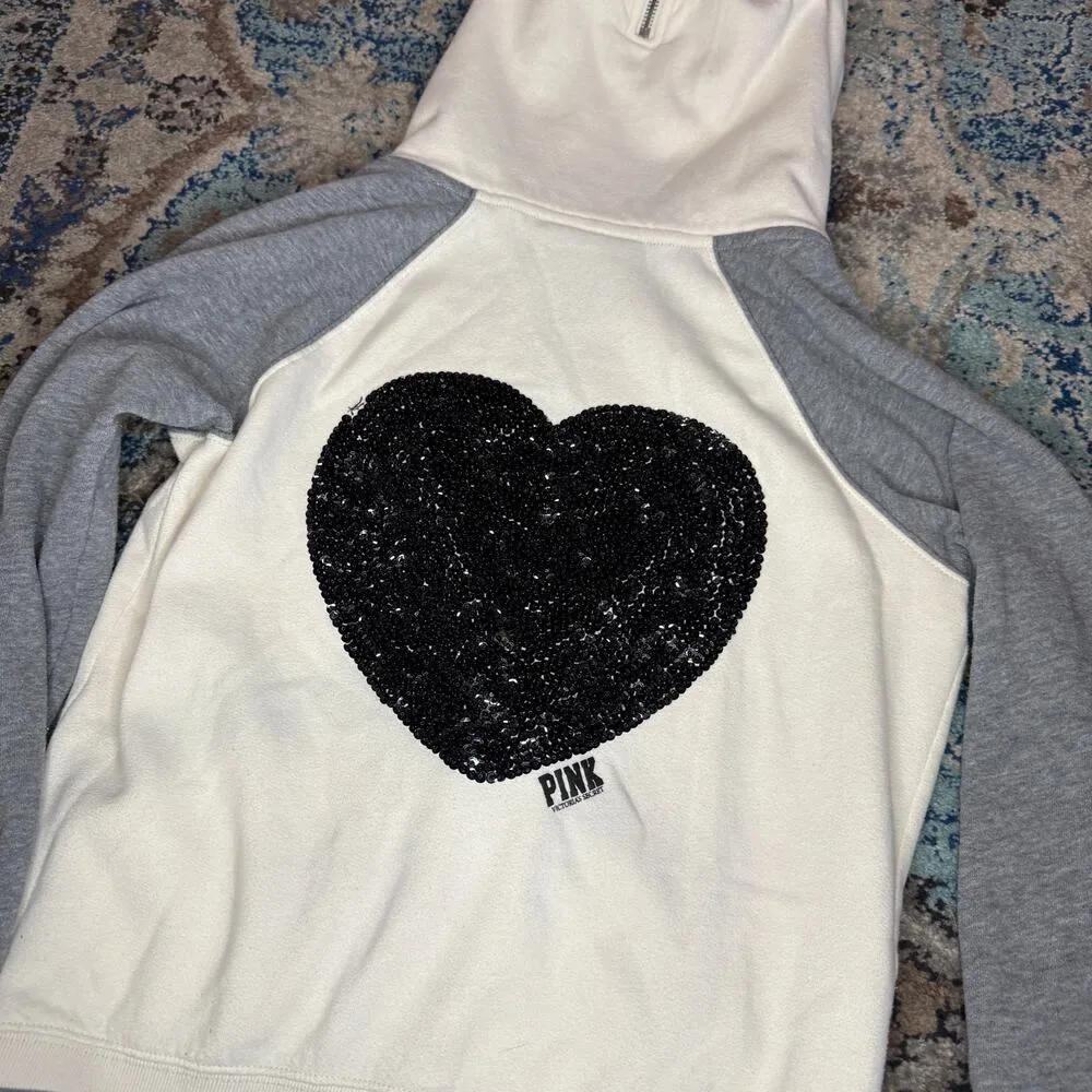 Vintage VS Pink Bling Jacket Size XS - Image 5