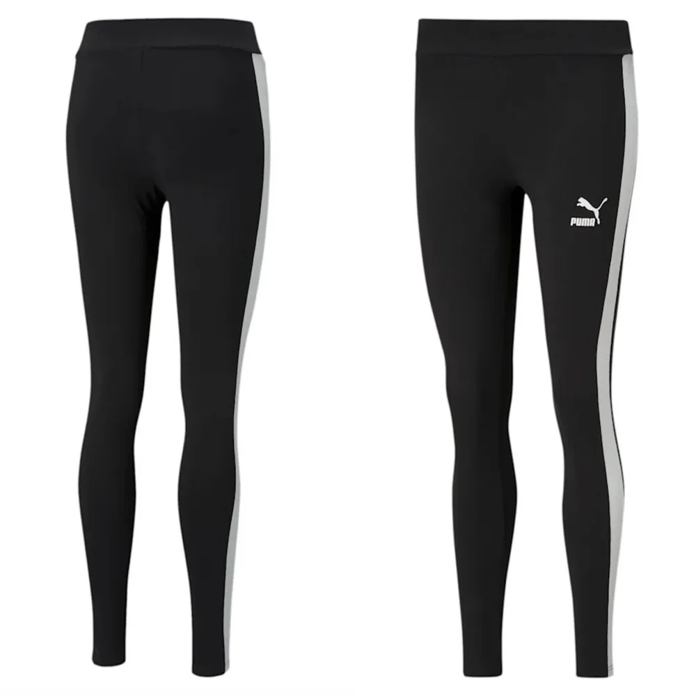 PUMA Women’s Iconic T7 Women's Leggings in black size Small - Image 10