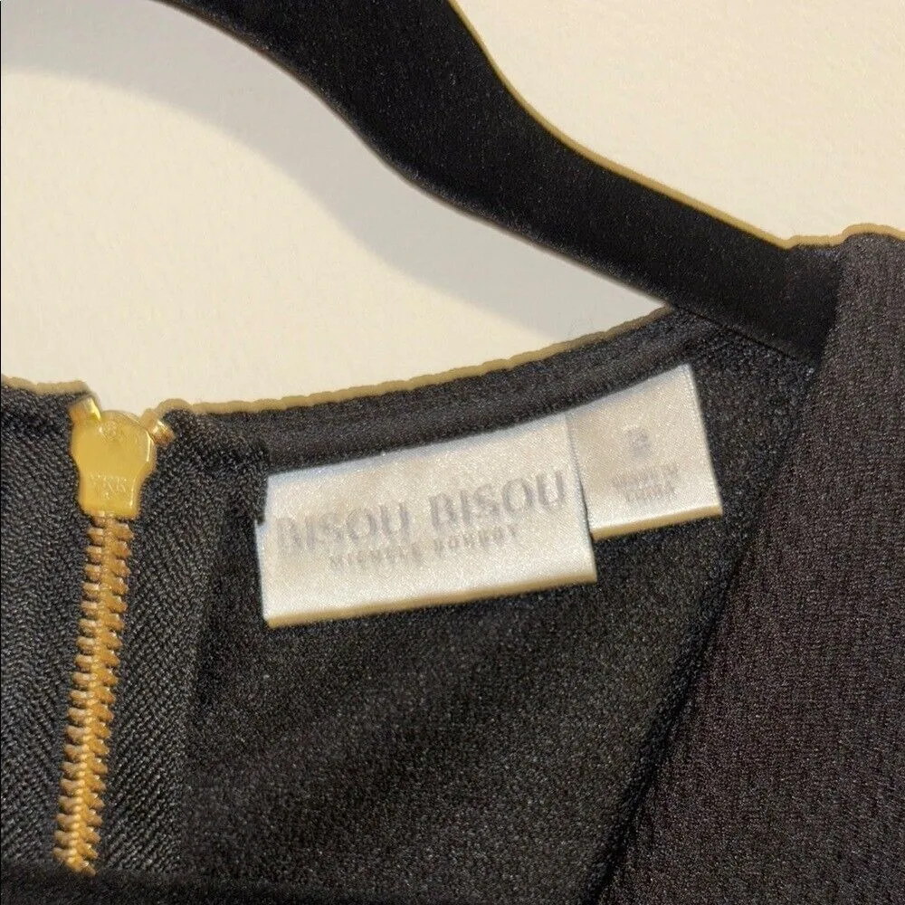 Elegant Black‎ Dress Bisou Bisou little black size size 2 NWT - Image 6