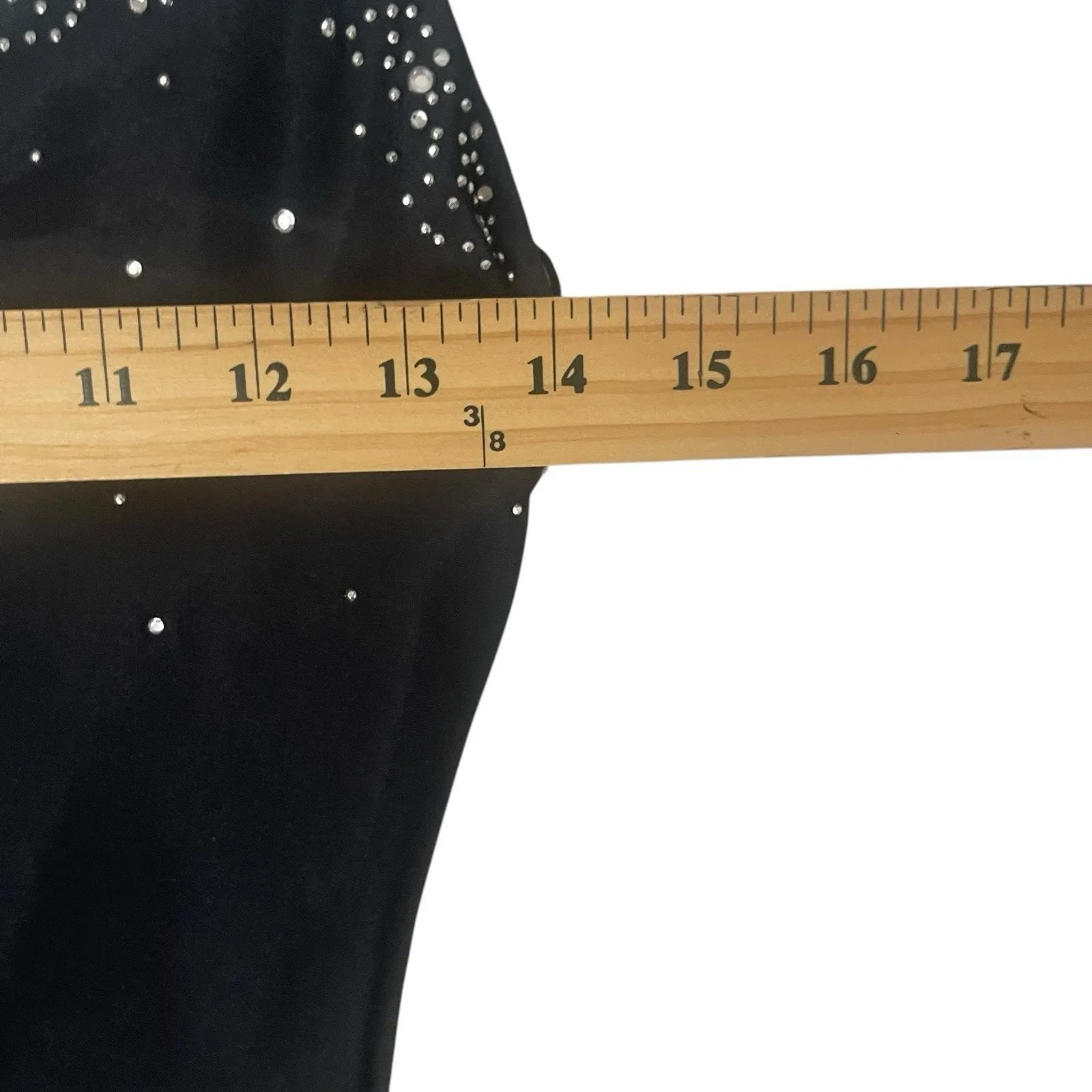 JUMP Y2k Junior's Size‎ 3/4 Bedazzled Whimsigoth Ombre Purple Maxi Prom Dress - Image 12