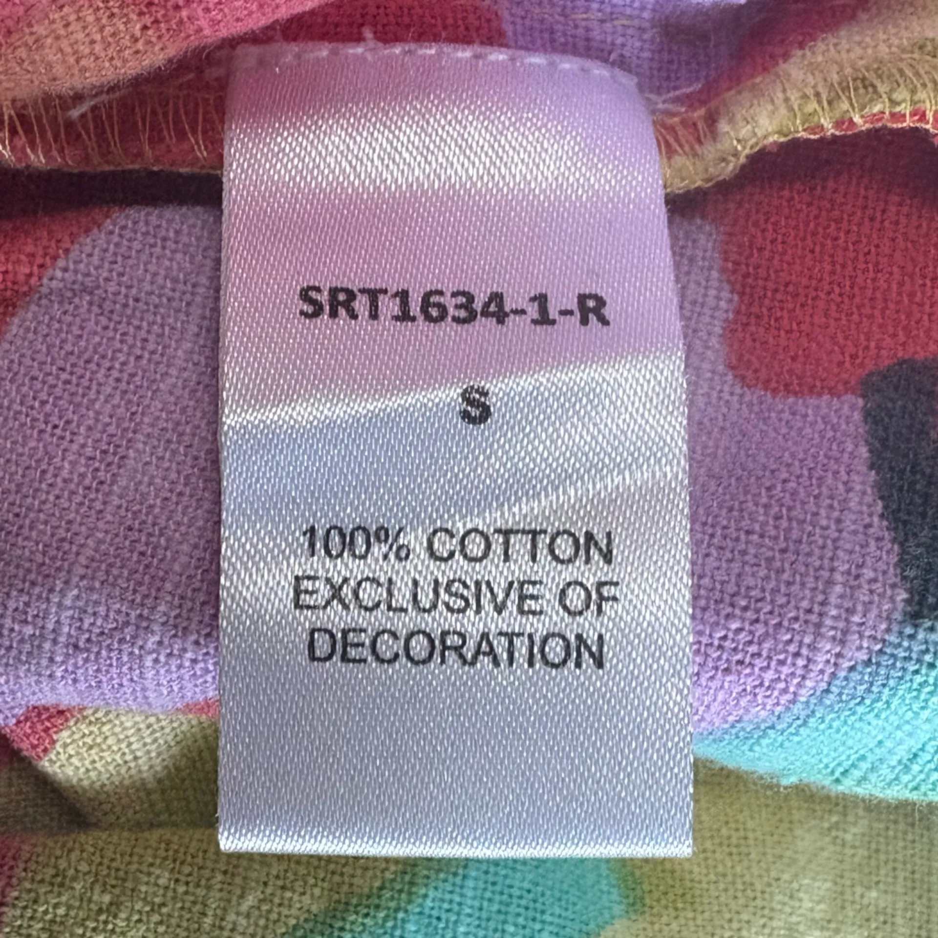 THML Multicolor‎ Floral Smocked Tank Top Size Small EUC - Image 4