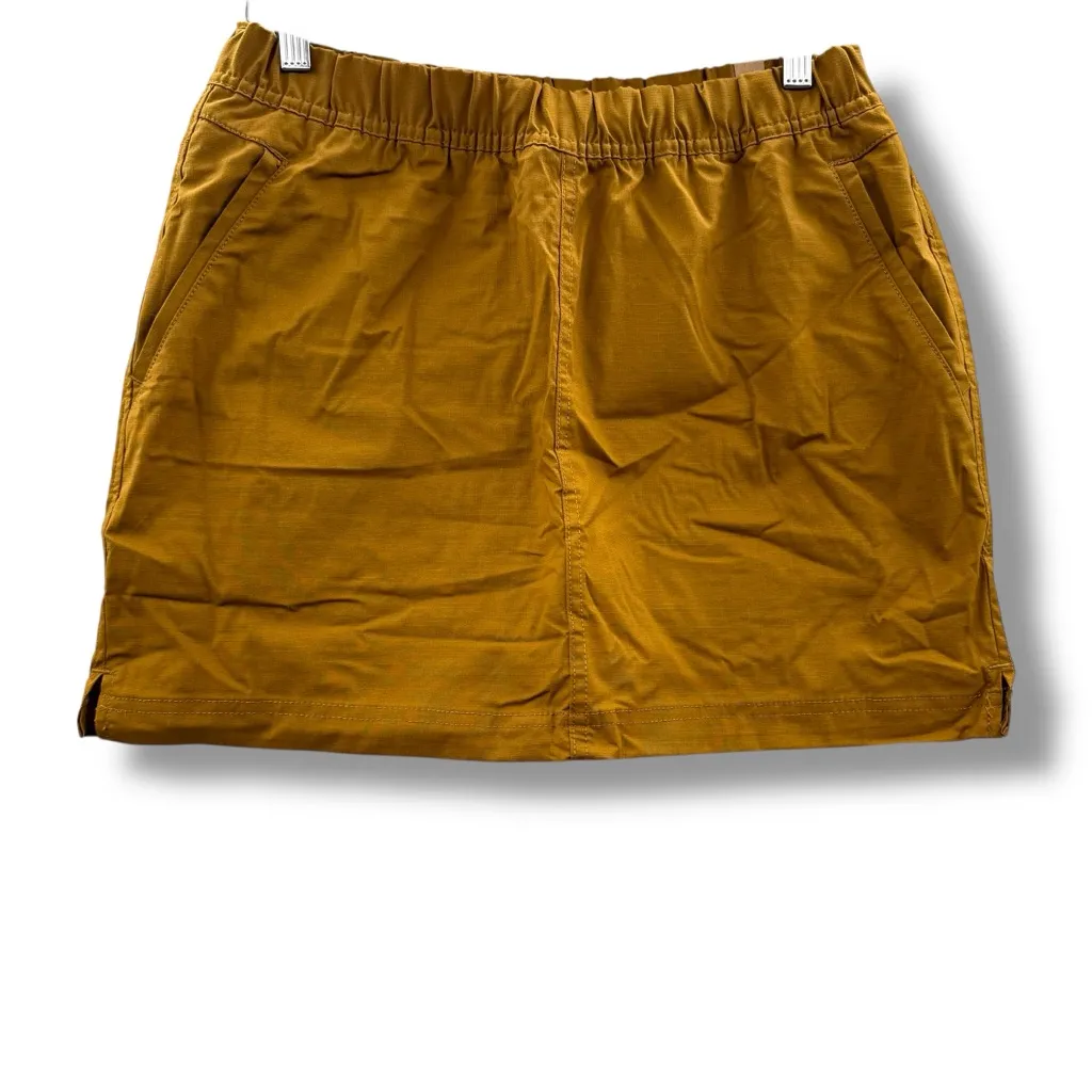 Prana Double Peak Skort‎ in Antique Bronze Sz 8 NEW Activewear Hiking Adventure - Image 3