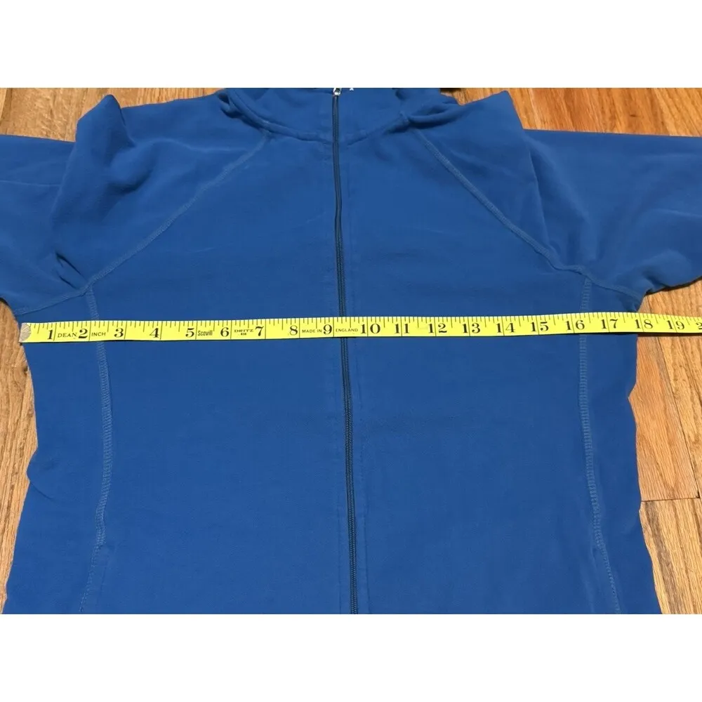 Beyond Yoga Supplex Original Jacket Mock Neck Full Zip Blue Size Small - Image 4