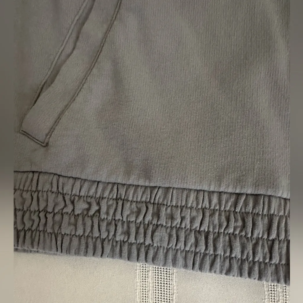 LOFT Slate Ruched Sleeve Jacket - Image 11