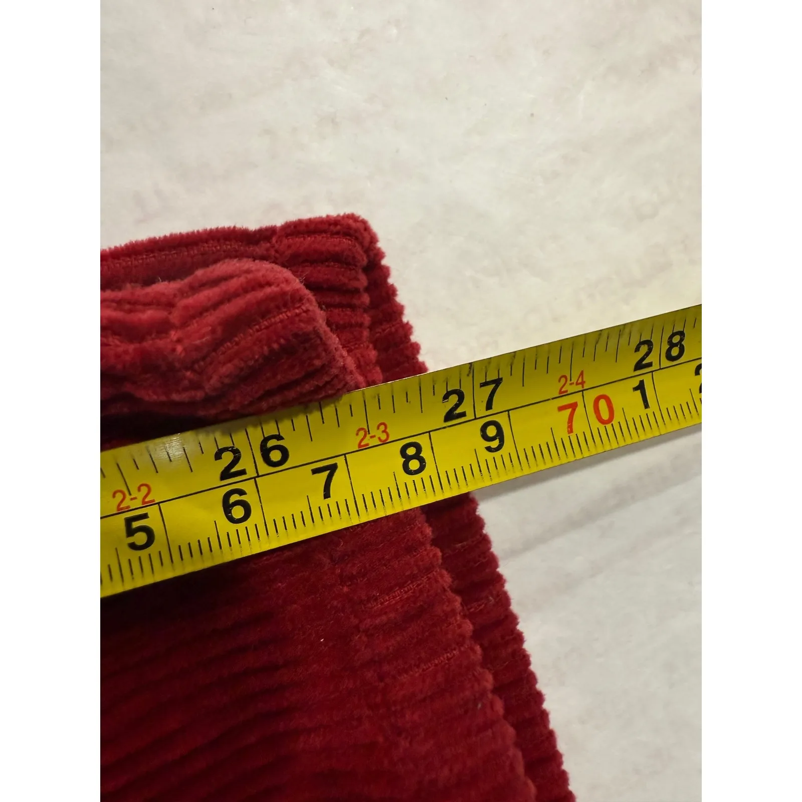 Citizens of Humanity Olivia Petite High Rise Slim Ankle Red Corduroy Pants‎ 29 - Image 7