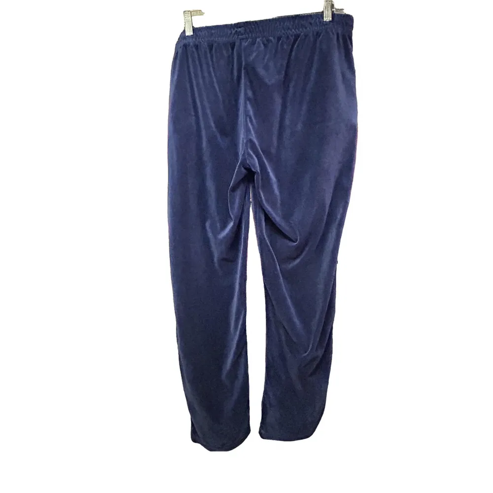 Women's HUE Lounge Pants Size L Blue - Image 3