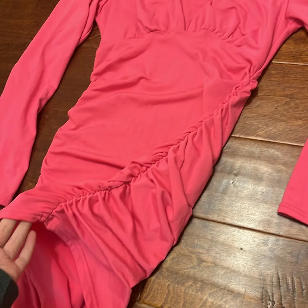 Pink Semi Dress - Image 4