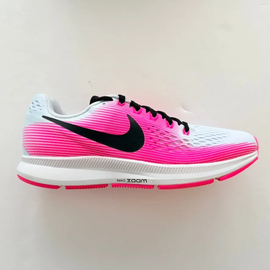 Nike Air Zoom Pegasus 34 Hyper Pink Size 9 NEW Run Gym Walk Comfort 880560-411 - Image 2
