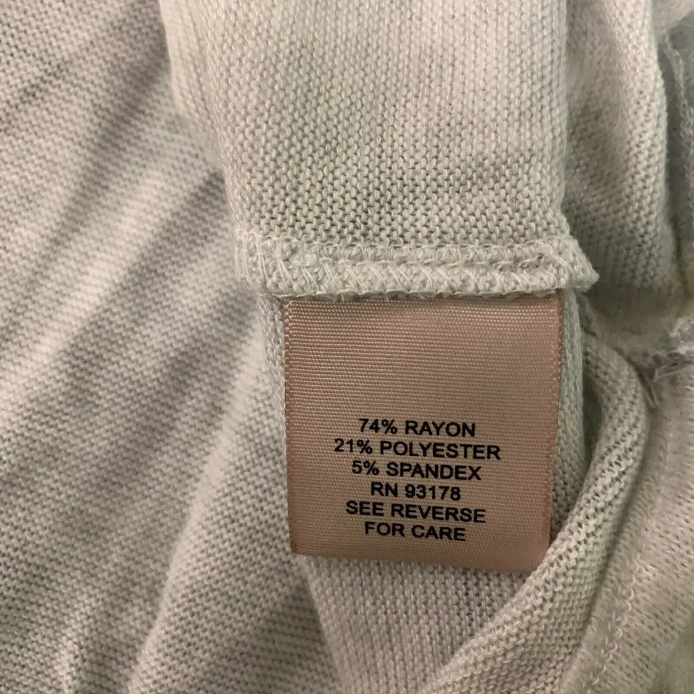 Philosophy Apparel Womens Multicolor Camo Cozy V-Neck T-Shirt Blouse - Image 5