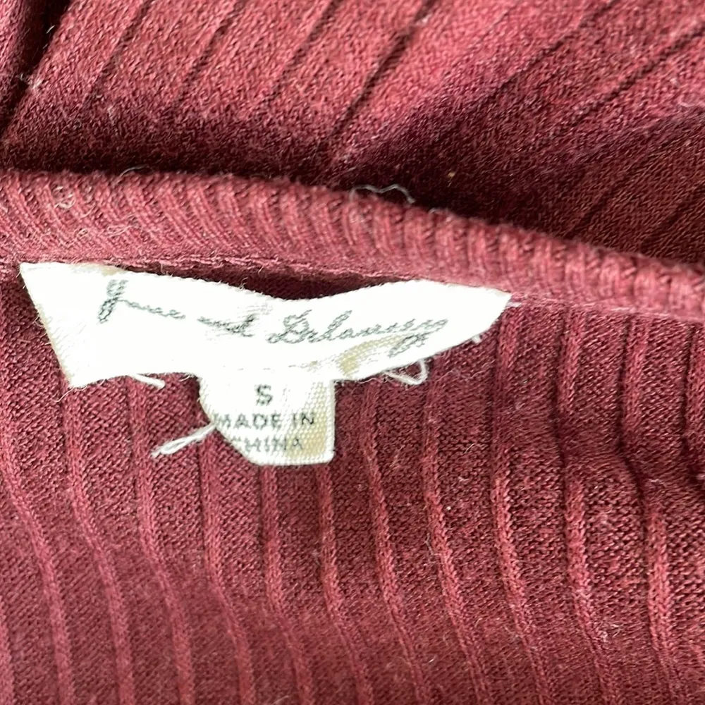 Jane & Delancey Ribbed Knit Long Sleeve Top - Image 6