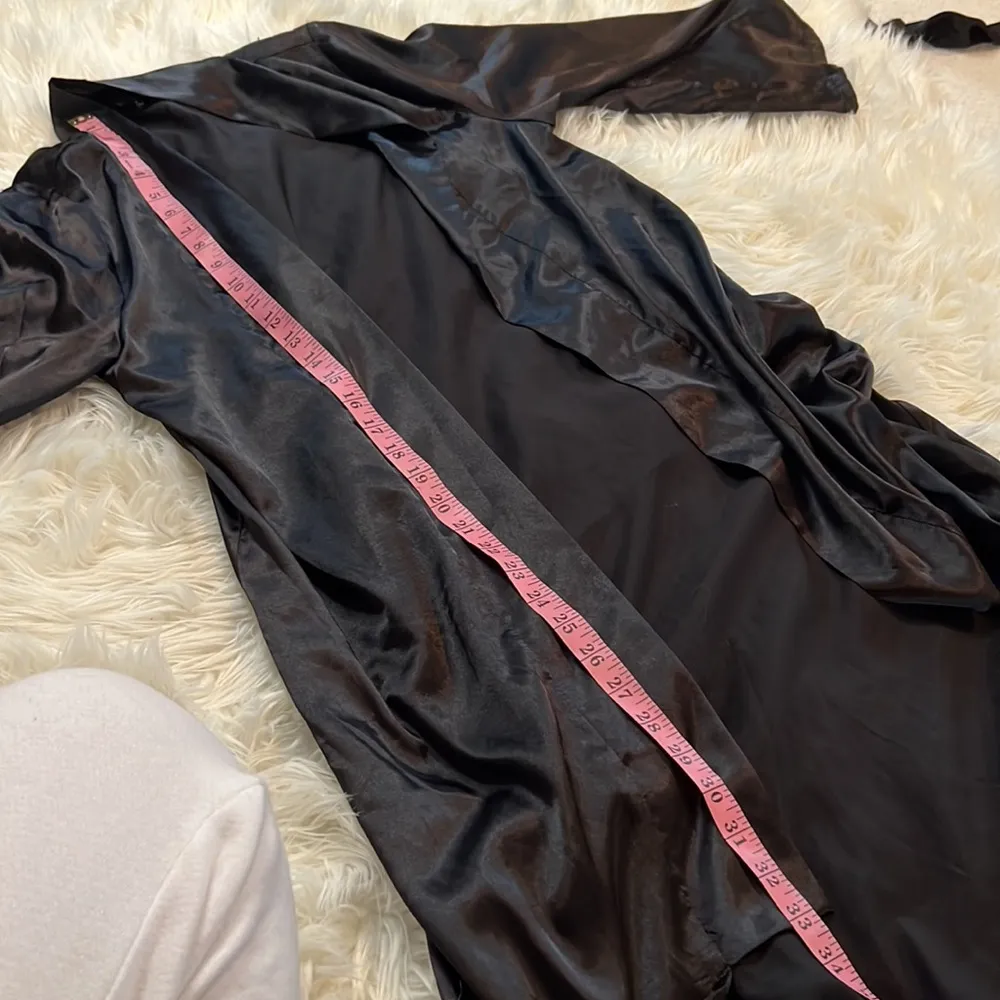 Black silk kimono - Image 5