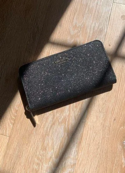 Black Sparkly  Wallet - Image 2