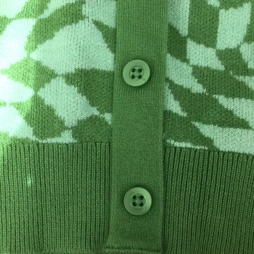 Cropped patterned tank top - Image 2