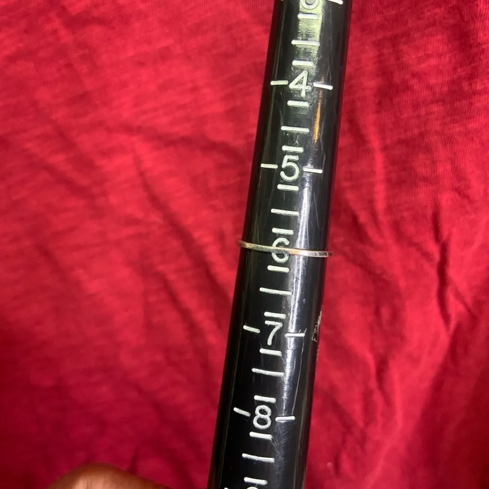 Dainty Pink Gemstone Sterling Silver 925 Ring - Image 3