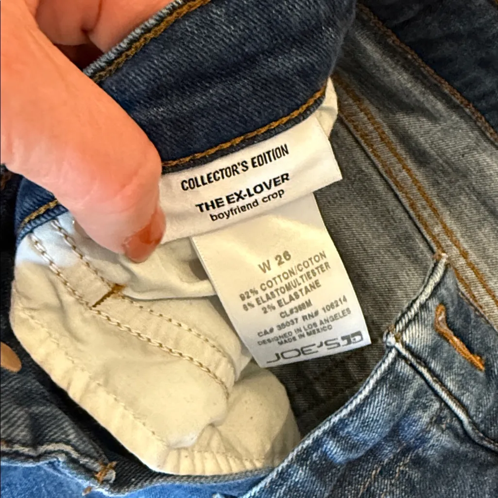 Joes jeans the ex-lover boyfriend cropped jean - Image 4