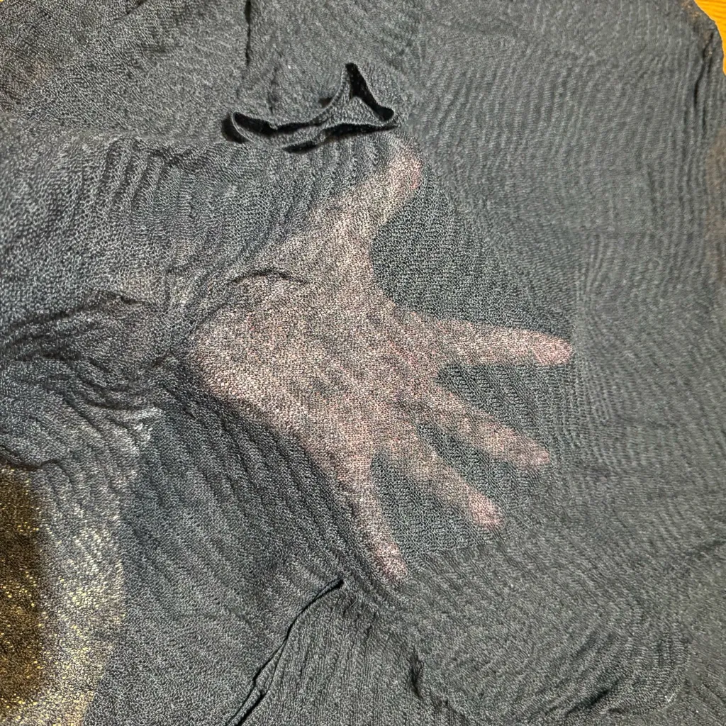 Eileen Fisher Hemp Blend Sweater Size Medium - Image 5