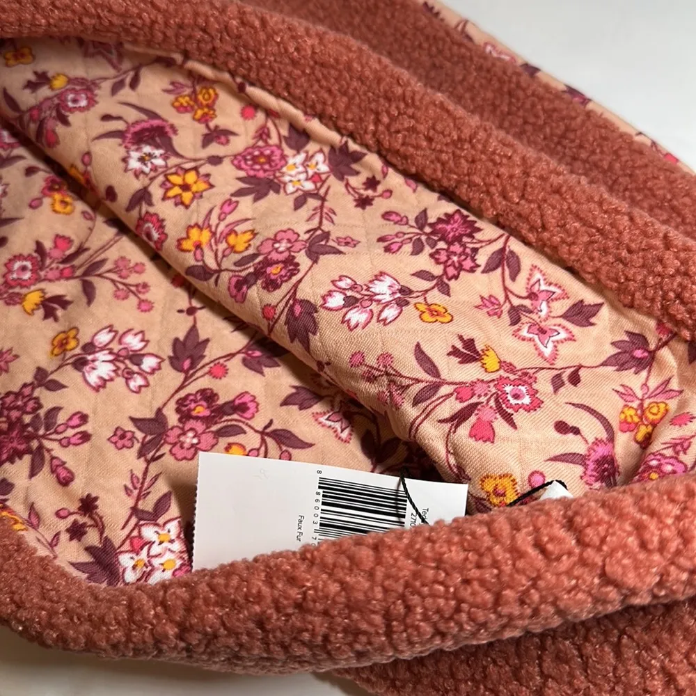 Vera Bradley Teddy Fleece Loop Scarf -#78 - Image 2