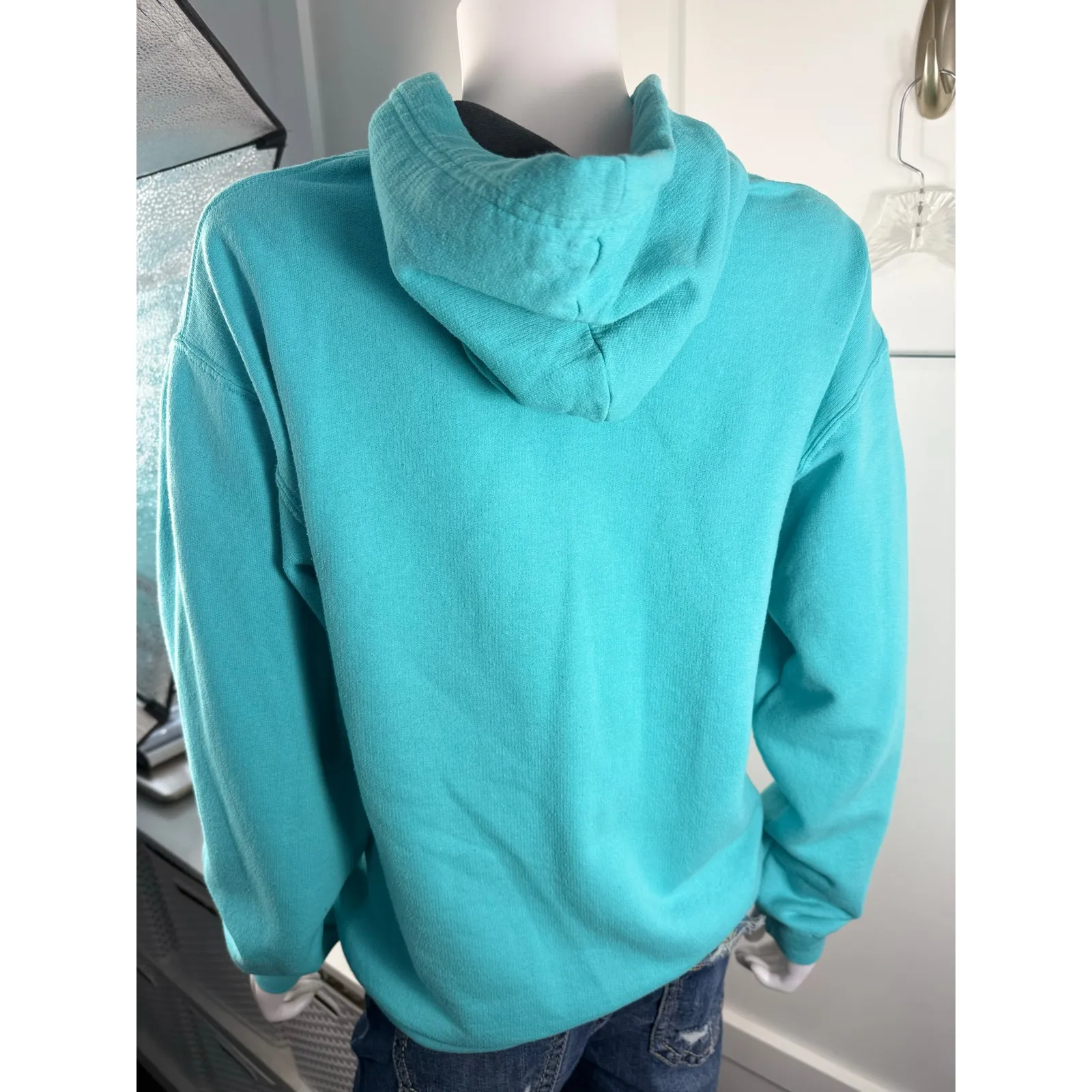 Cute Women’s Hoodie Size M Blue Size M - Image 4
