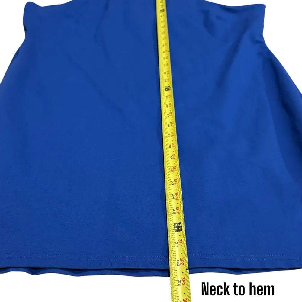 Remi x Revolve Carli Mini Halter Dress in Baltic Blue Women's Size 3X - Image 11