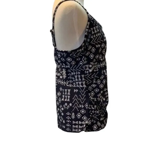 Kona Sol Navy/White Print Swim Tankini Top - Plus - Size 18W NWT - Image 4