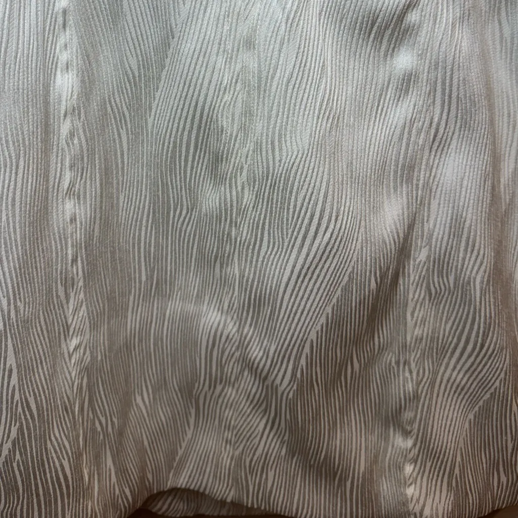 Anthropologie‎ 4SI3NNA Lorenzo Short-Sleeve Belted Blazer Dress in White Size XS - Image 10