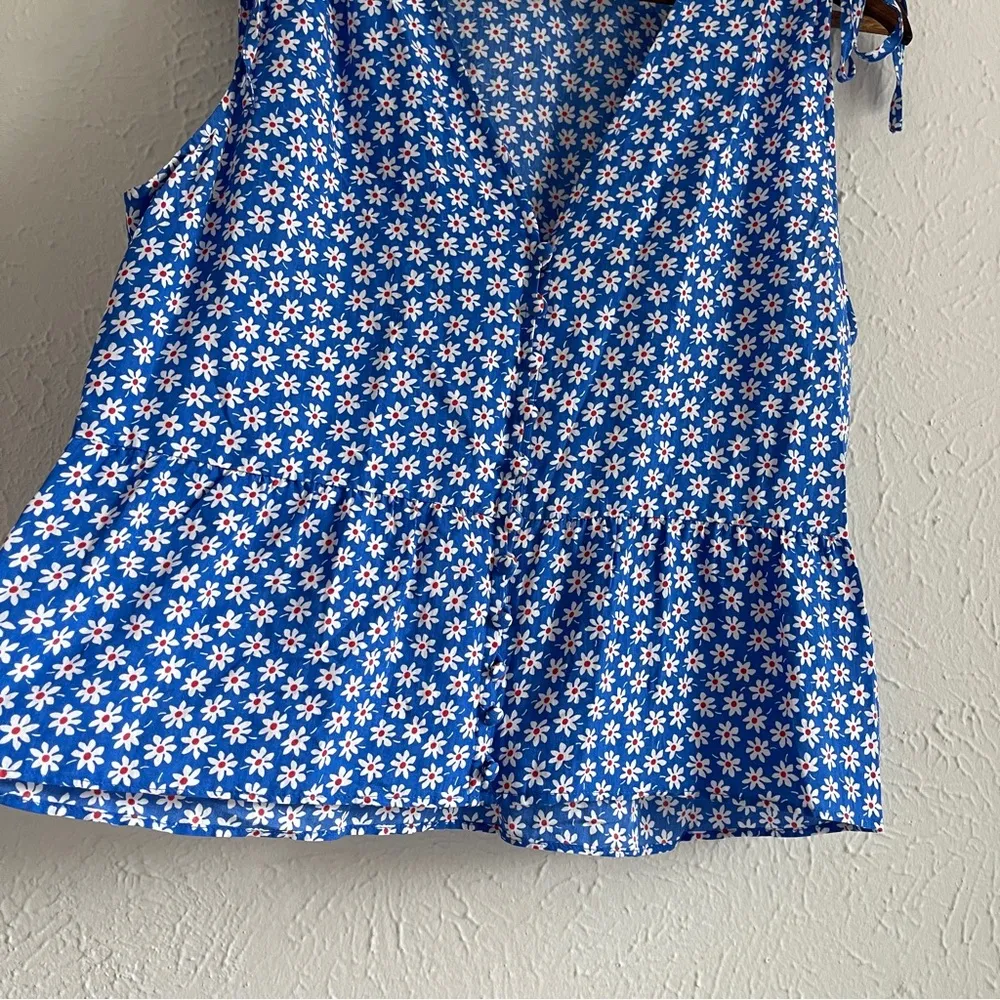 Belle Tank Top in Mini Daisy Size 10 - Image 11