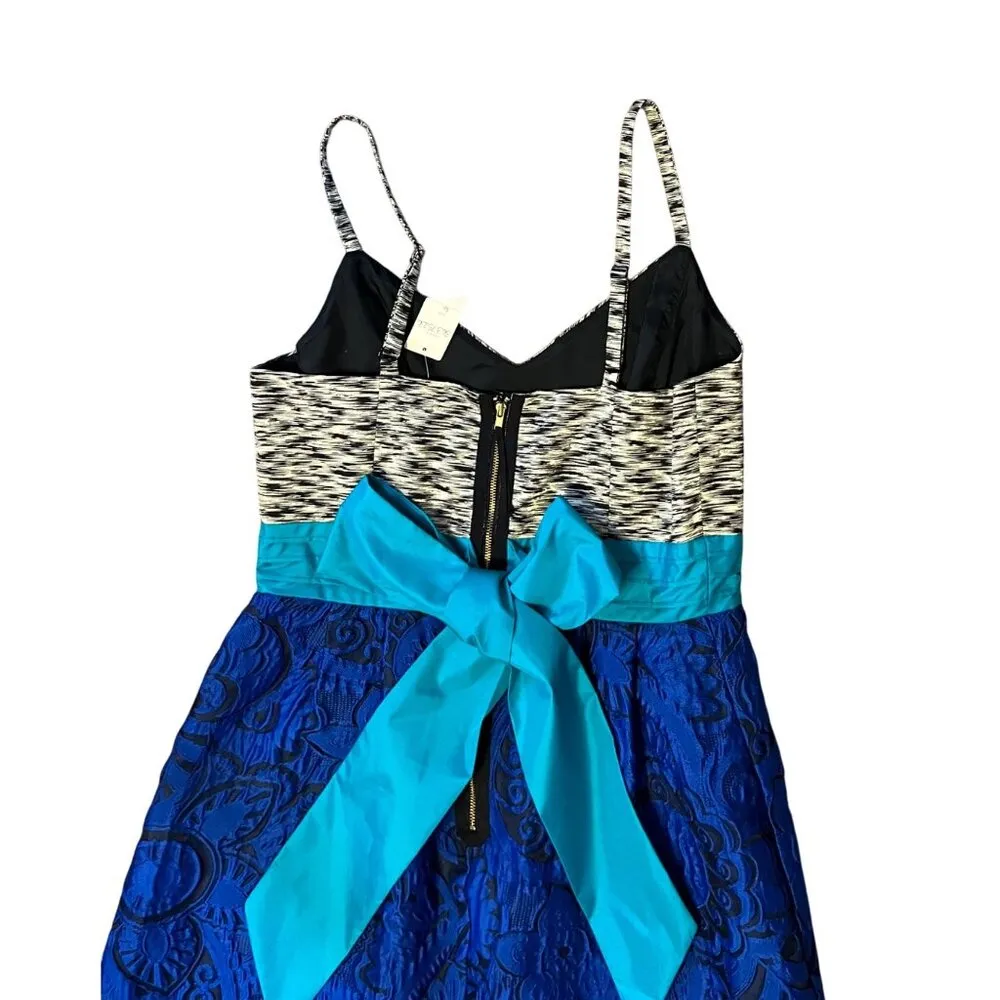 $268 NWT Anthropologie Moulinette Soeurs 6 Seacoast Midi Dress Sundress Blue - Image 7