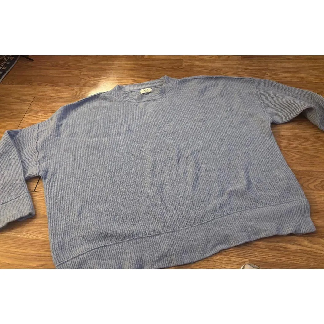 Aerie Oversized Crew Neck Sweater Size XL - Image 3