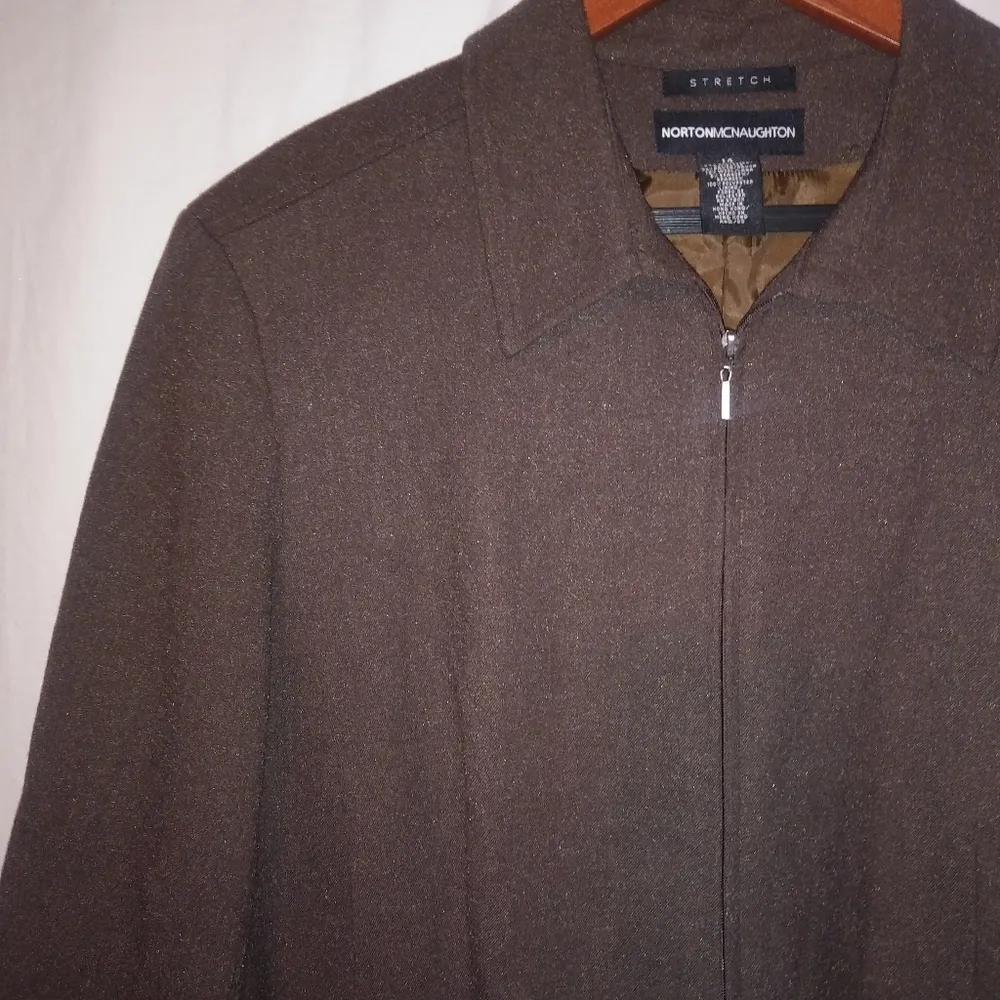 Norton McNaughton 14 Chocolate Zip Jacket Plus - Image 5