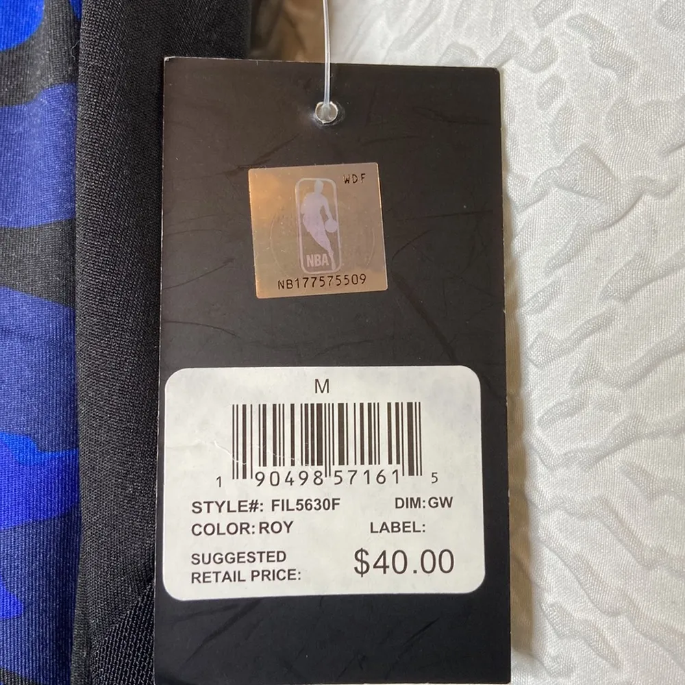 NBA Golden State Warriors Sheer Mesh Camouflage Legging Size Medium - Image 14