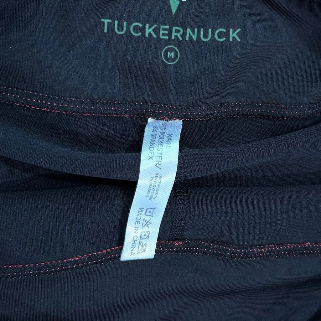 Tuckernuck Tnuck Sport Pink Black Scallop Performance Jersey Marisa Short Medium - Image 5