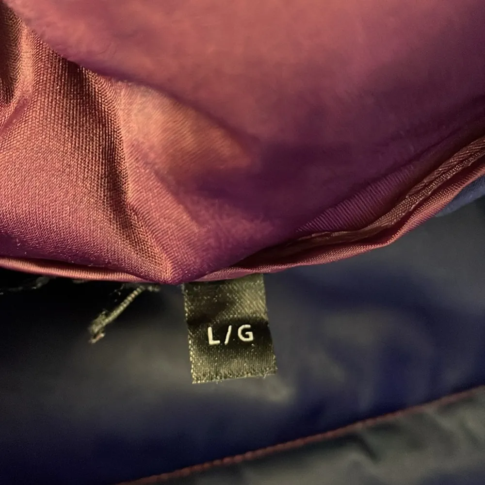 Nuage Stretch Diagonal Quilted Coat Purple Size L - Image 8