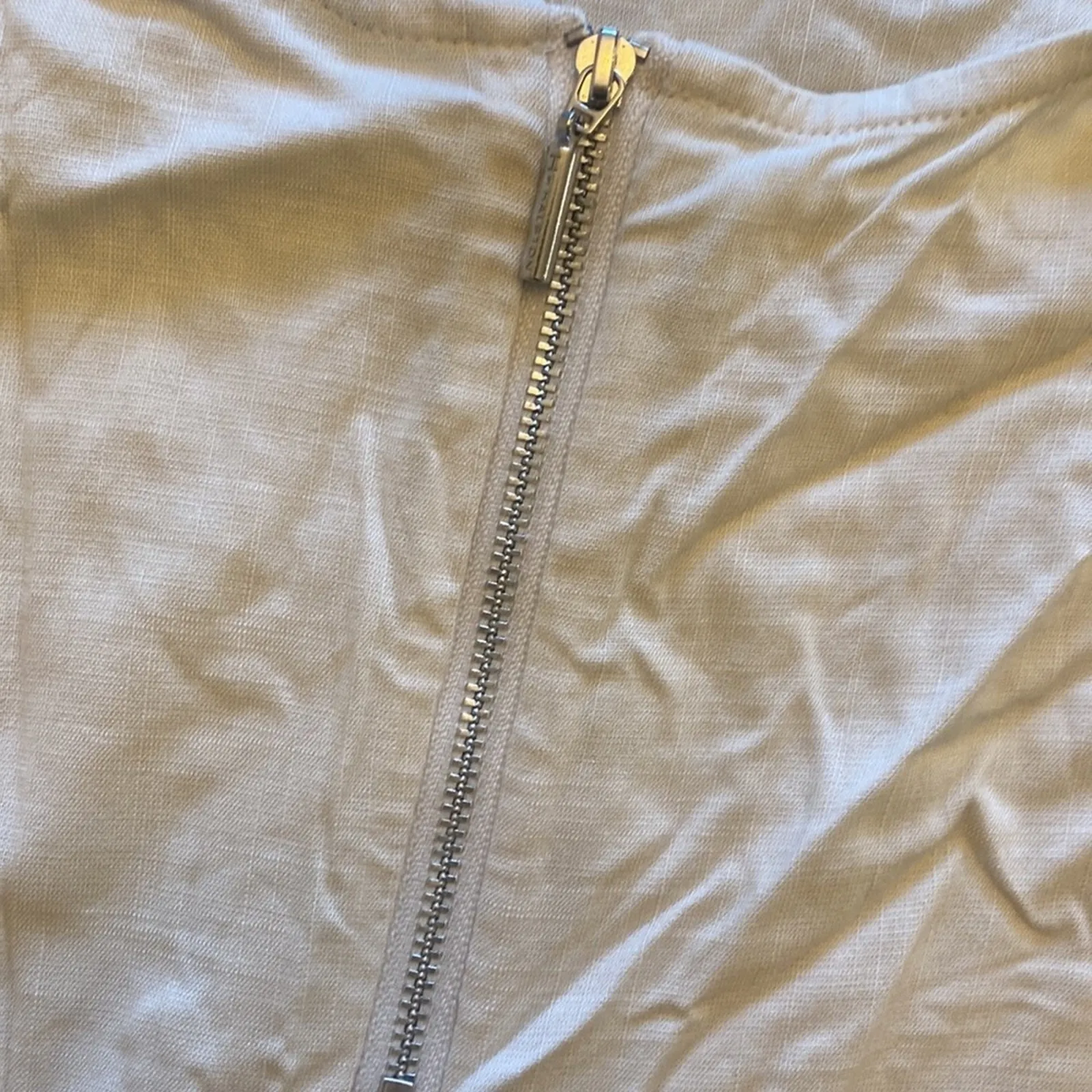 H by Halston Womens 20W Lagenlook Linen Top Lagom Comfort Sleeveless Career - Image 2