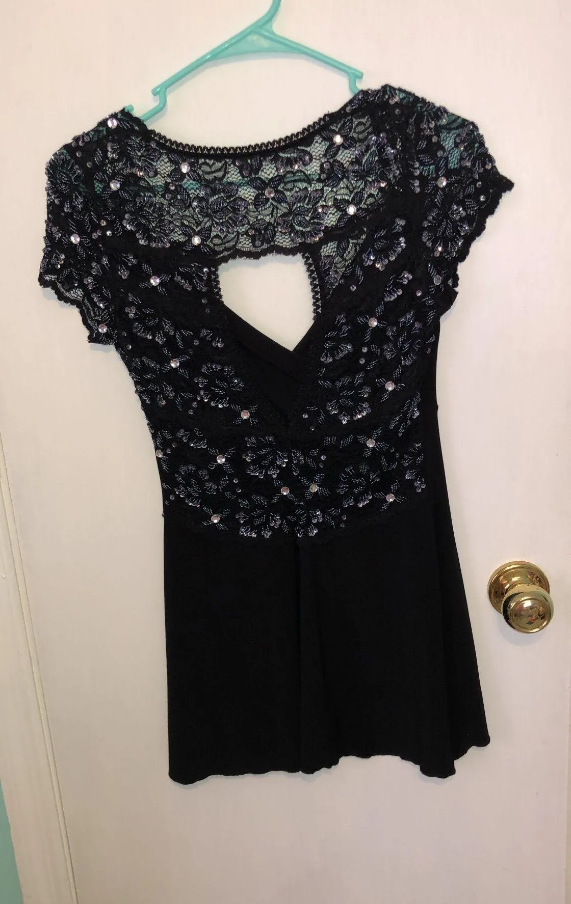 Black Blouse Size Small - Image 2