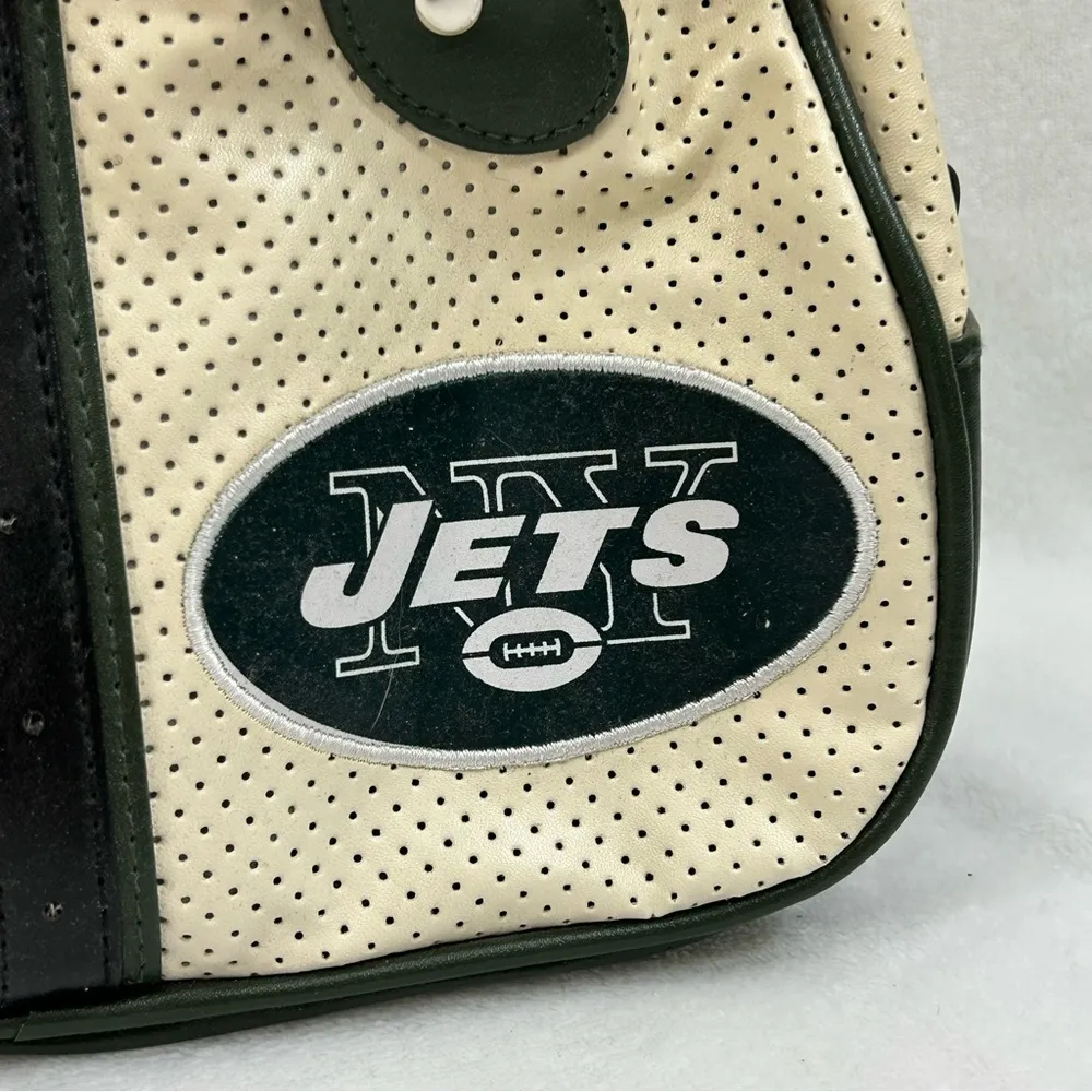 New York NY Jets NFL Football Perfect Bowler Hand Bag Women’s Purse New Defect - Image 3