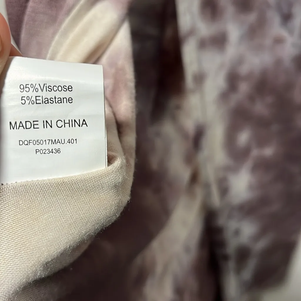 DISSH Coco Mauve Tie Dye Maxi Skirt, Size S Purple - Image 11